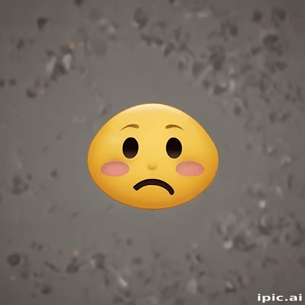 sad face emoji