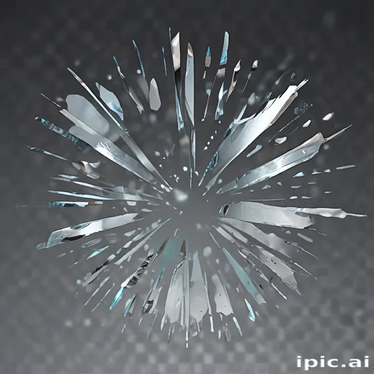 glass shattering png