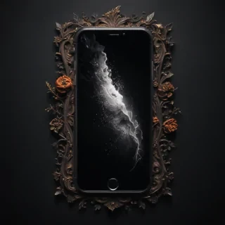 dark iphone wallpaper aesthetic