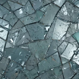 broken glass texture