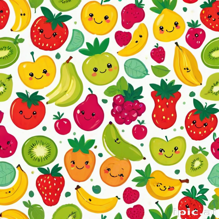 cute fruit backgrounds