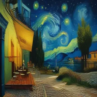 iphone van gogh wallpaper