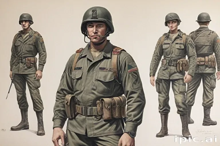 army drawings
