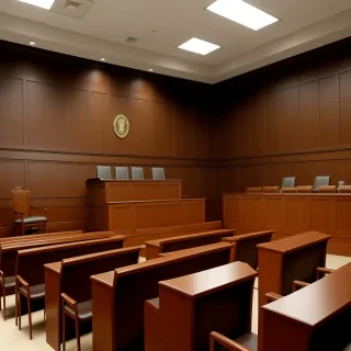 court room background