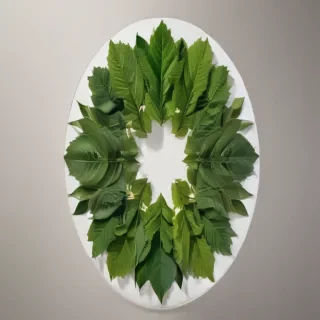 leaf circle