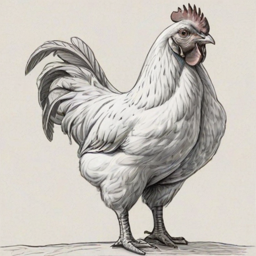 chicken drawing