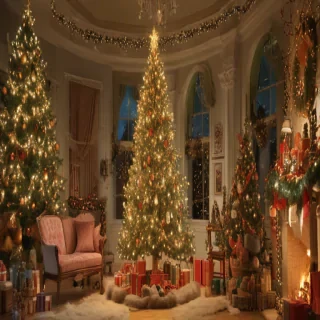 transparent christmas