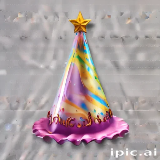 transparent background birthday hat