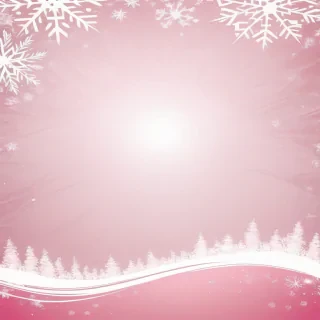 pink winter background