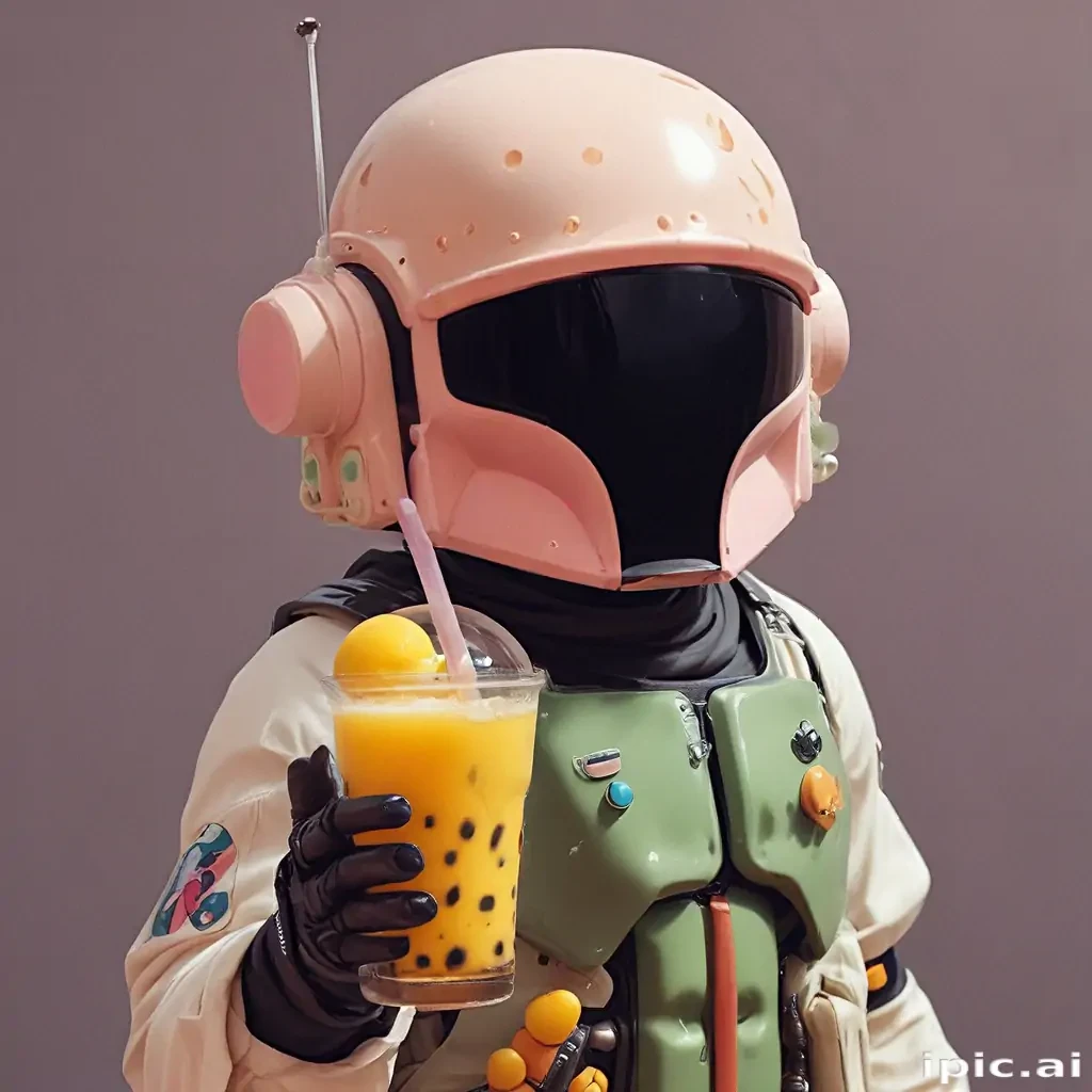 aesthetic cute boba wallpaper