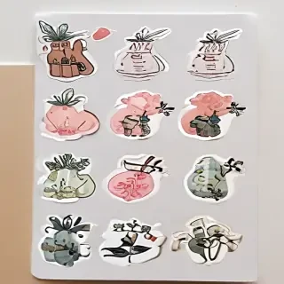 printable sticker aesthetic