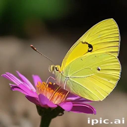 yellow butterfly