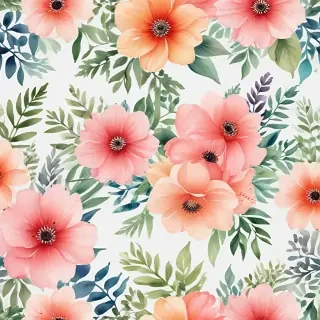 watercolor flowers png