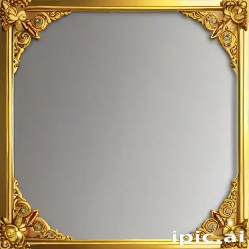 gold border transparent