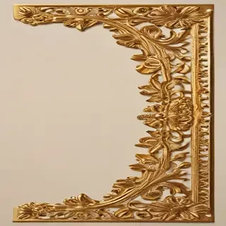 golden border