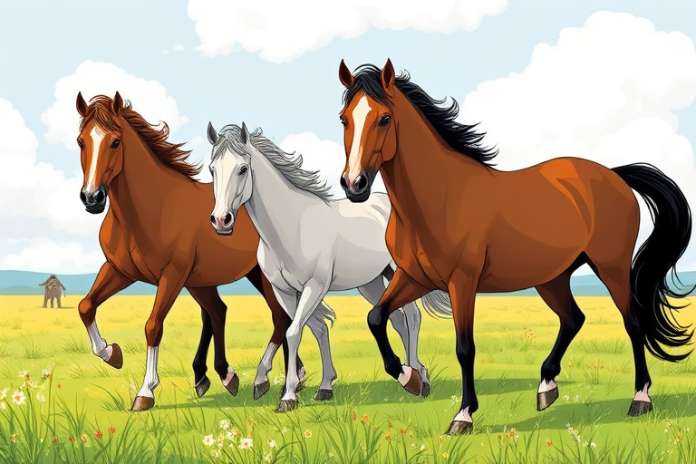 horses clip art