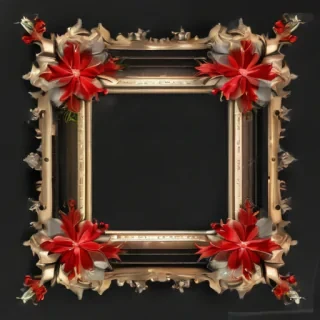 frame clipart christmas