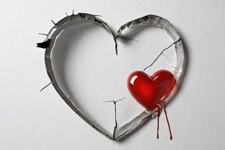 broken heart transparent
