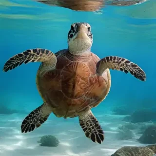 sea turtle desktop background