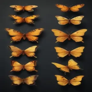 butter flies png