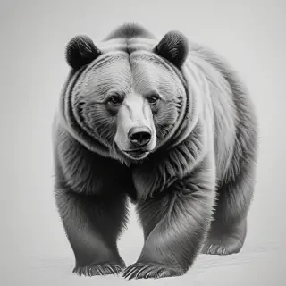 bear drawing