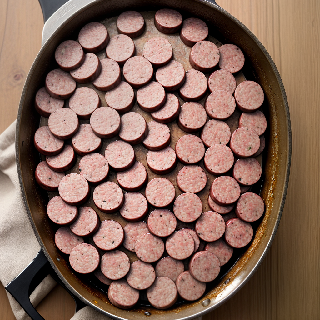 how do you cook deer sausage