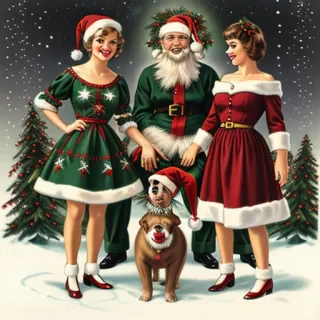 vintage christmas png
