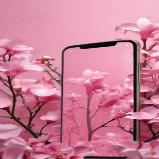 pink wallpaper phone