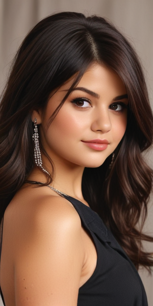 selena gomez bangs 2023