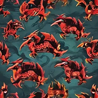 dragons background