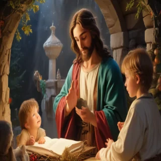 merry christmas jesus images