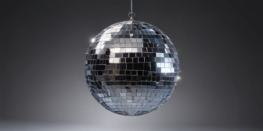 transparent background disco ball png