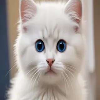cute blue