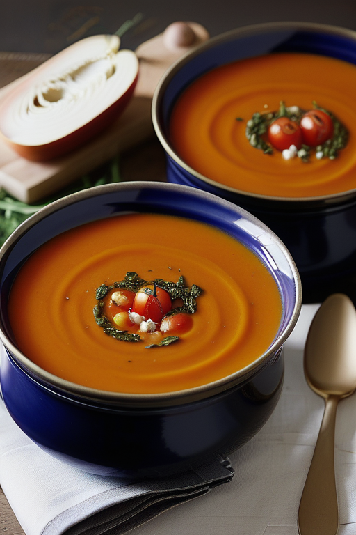 butternut squash and tomato soup