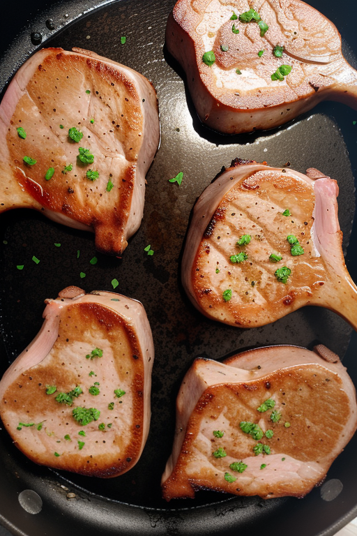 how long to cook pork chops on blackstone