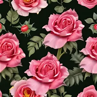 rose border png