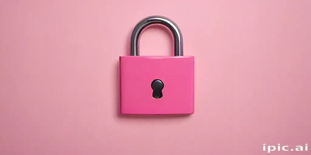 pink lock screen wallpaper