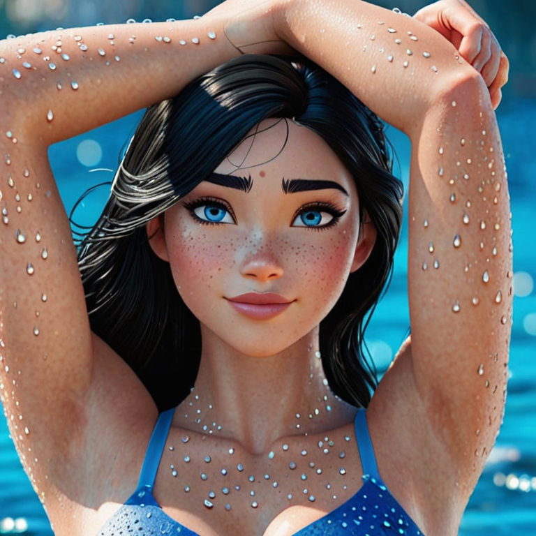 Free Ai Image Generator High Quality And 100 Unique Images Ipicai — Disney Women Arms Up 6548