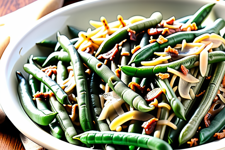 green bean casserole without mushrooms