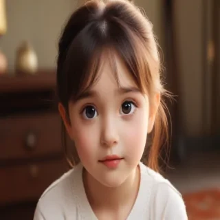 young cute