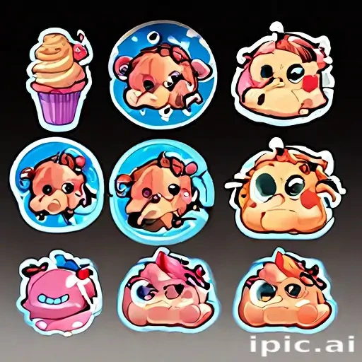 stickers clipart