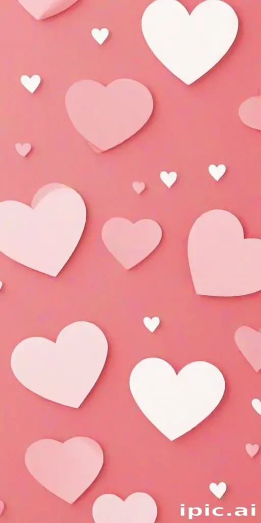cute heart background