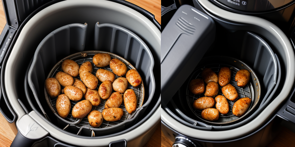 cooking chicken sausage in air fryer