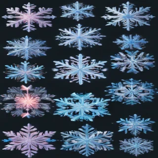 snowflake clipart with transparent background