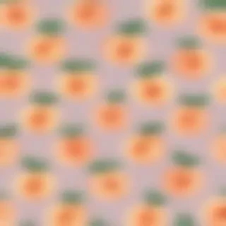 cute peach background