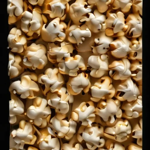 transparent popcorn