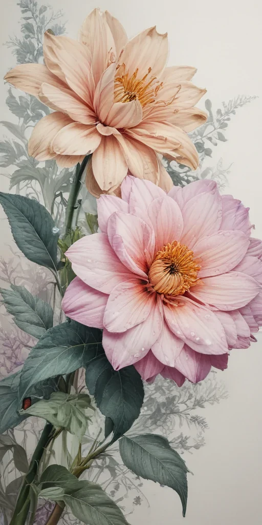 flower drawing for coloring