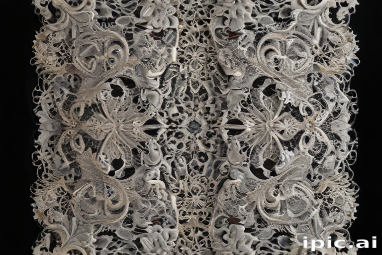 Lace Culture Indesign Intricate Lace Design Showcasing Delicate Patterns and Elegant Textures ...