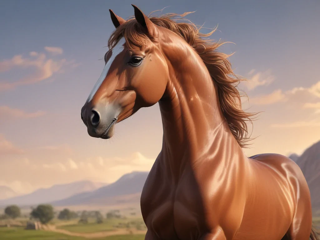 cartoon horse