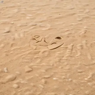 cartoon sand
